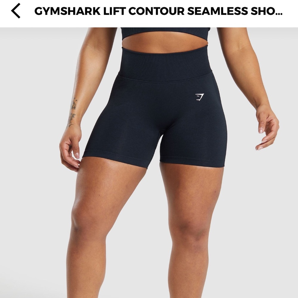 Gymshark Black Bike Shorts